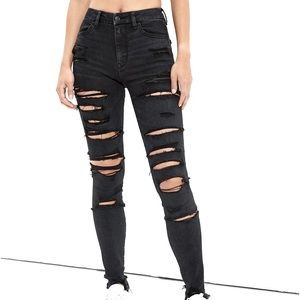 AE Forever Soft Ripped Super High-Waisted Jegging